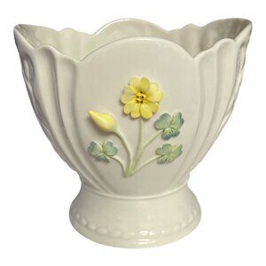 Belleek Trinity Mini-Cache Pot, St. Patrick’s Day 2004, Limited Edition #2614/44